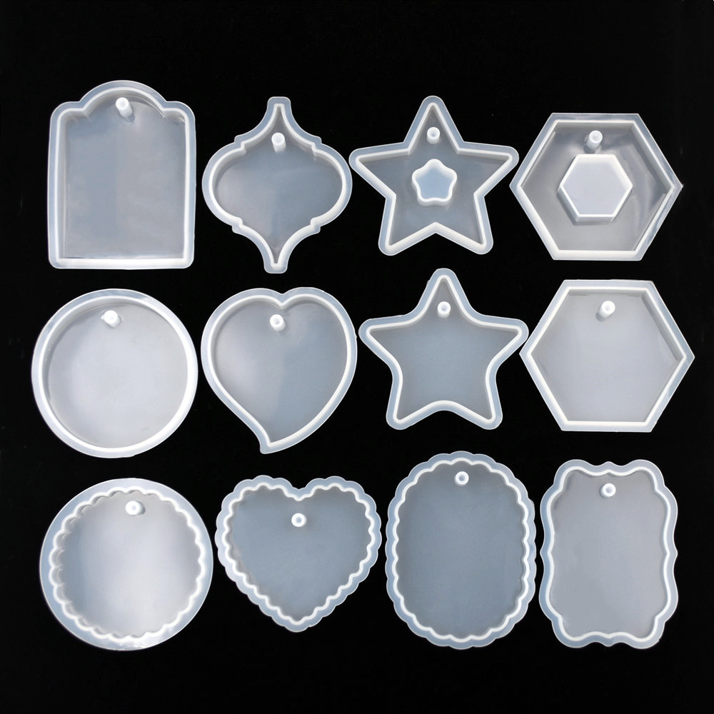 Jewelry Making Tools List - 1 thẻ khuôn silicon Nhựa Dẻo