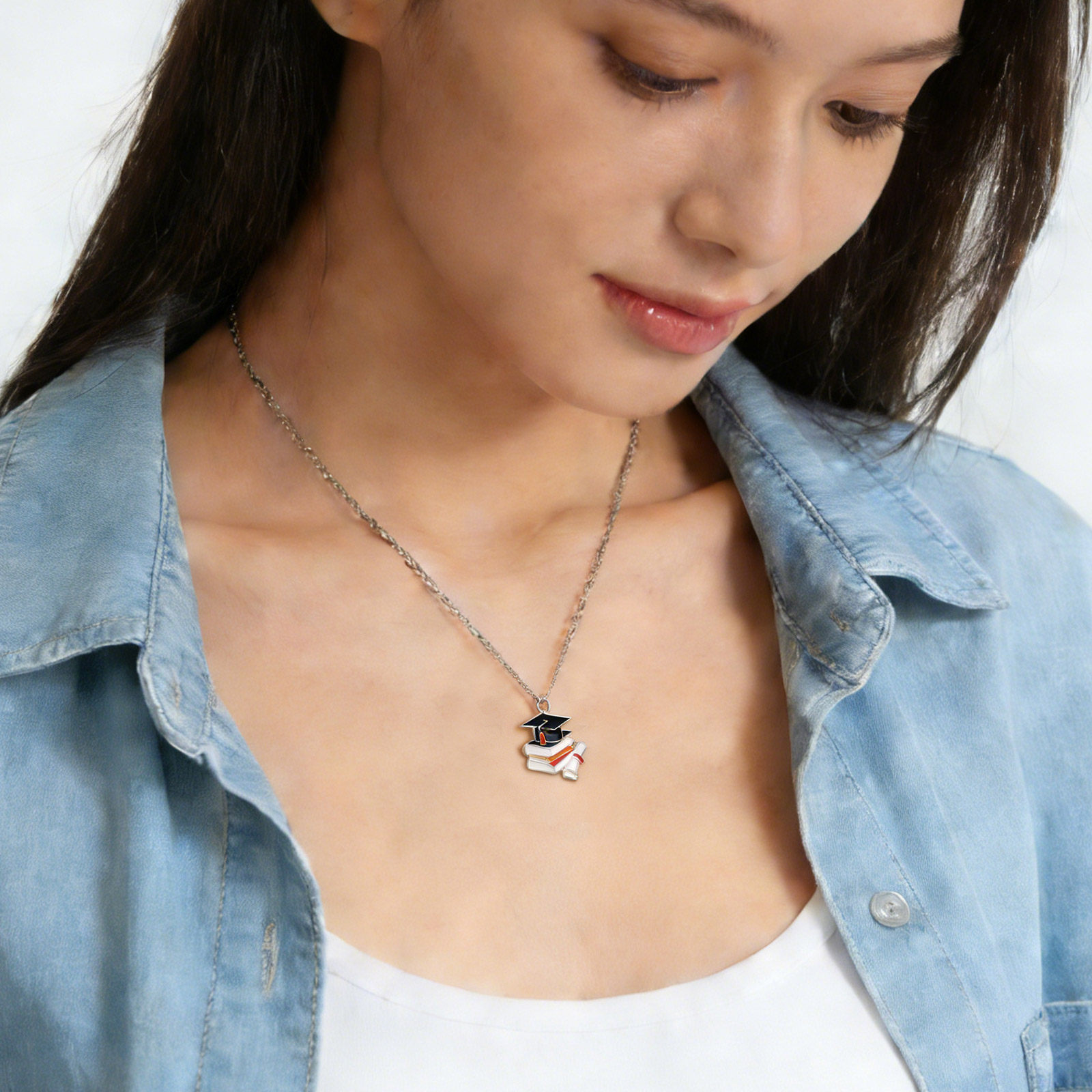 Jewelry Making Diploma - 50Pcs Grad Cap Charms Alloy Graduation