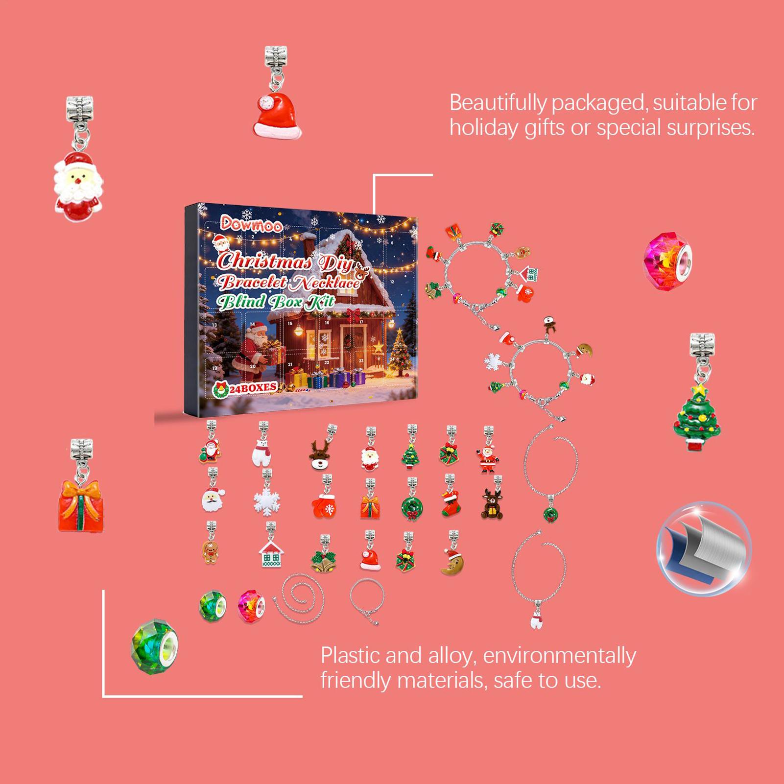 Jewelry Making For Teens - Holiday Countdown Calendar 24 Days Jewelry