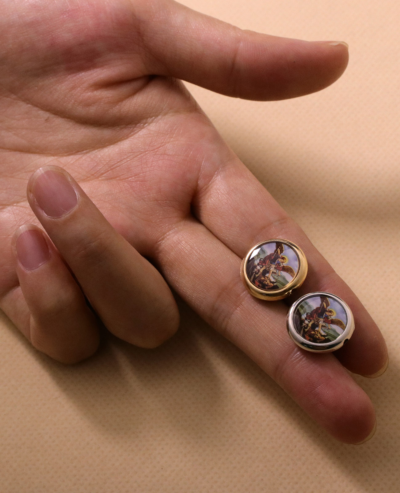 20Pcs Round The Archangel Sain - đánh giá và giá Jewelry Making Michaels
