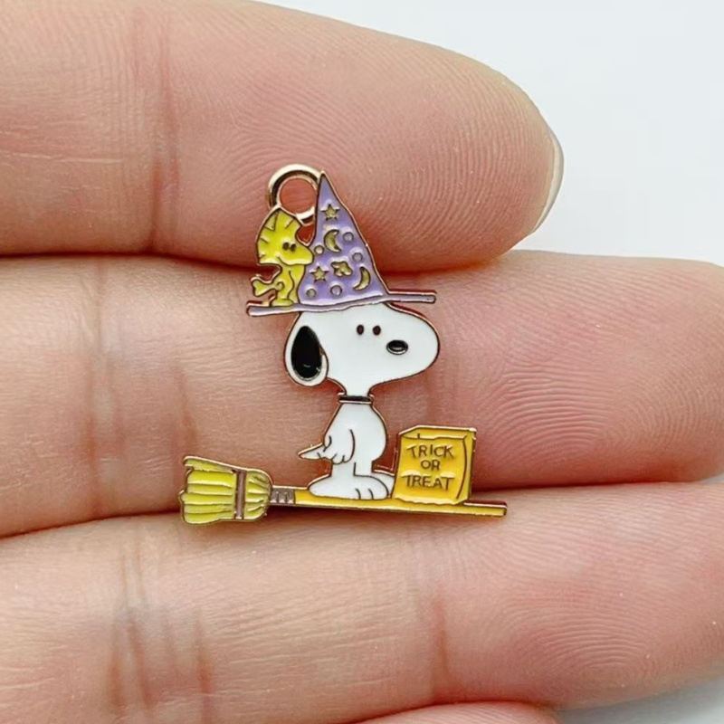 10Pcs Cute Halloween Cartoon P - đánh giá và giá Jewelry Making Charms