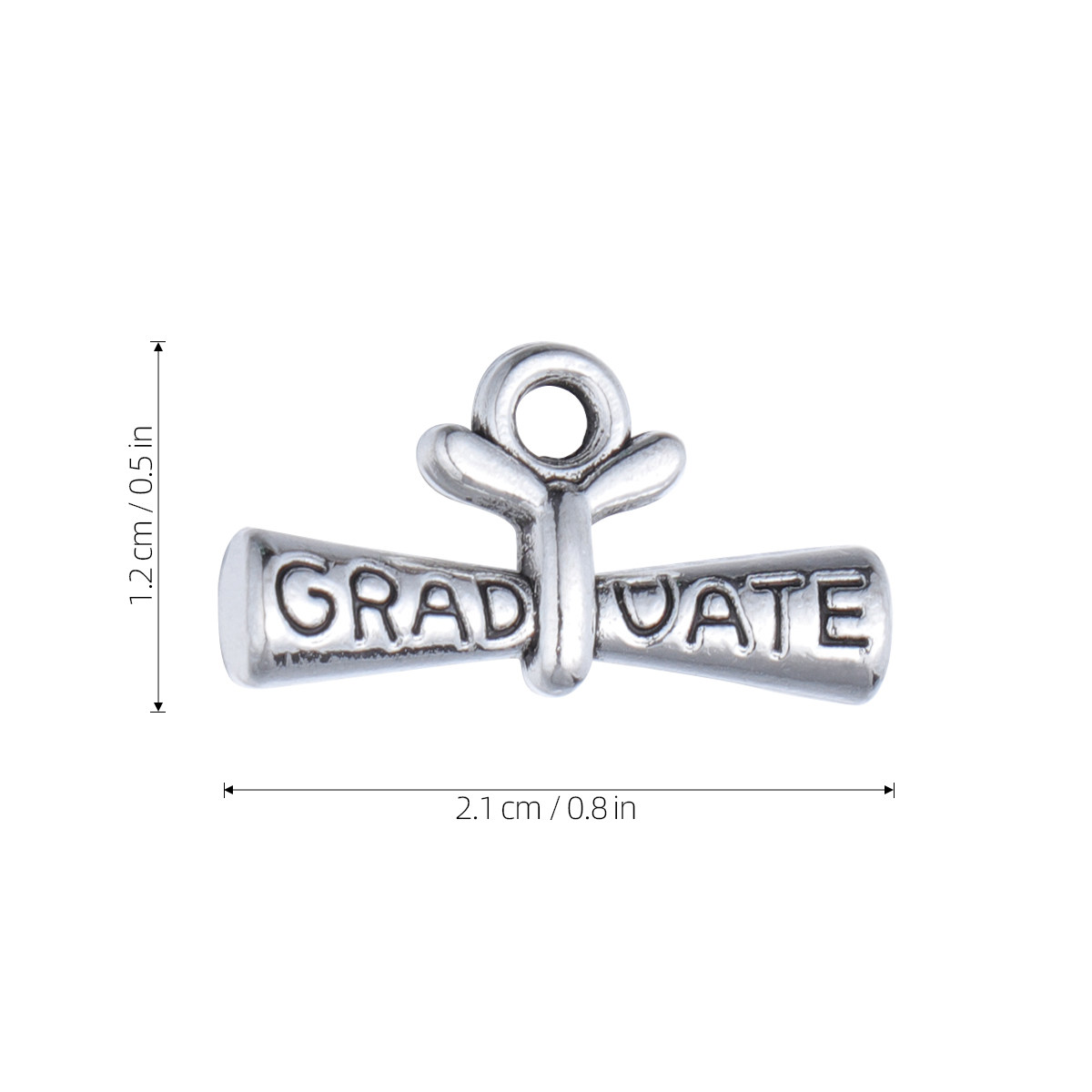 20Pcs Graduation Pendant Mini  - đánh giá và giá Jewelry Making Diploma