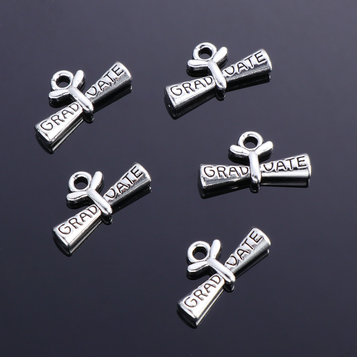 20Pcs Graduation Pendant Mini  - đánh giá và giá Jewelry Making Diploma