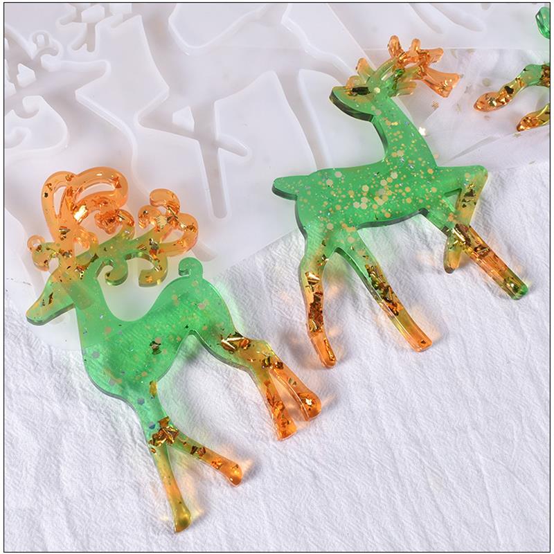 Christmas Elk Epoxy Resin Mold - đánh giá và giá Jewelry Making Tools List