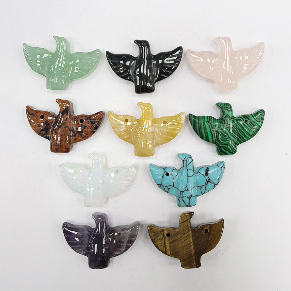 4 Pieces Carved Eagle Natural  - đánh giá và giá Jewelry Making Michaels