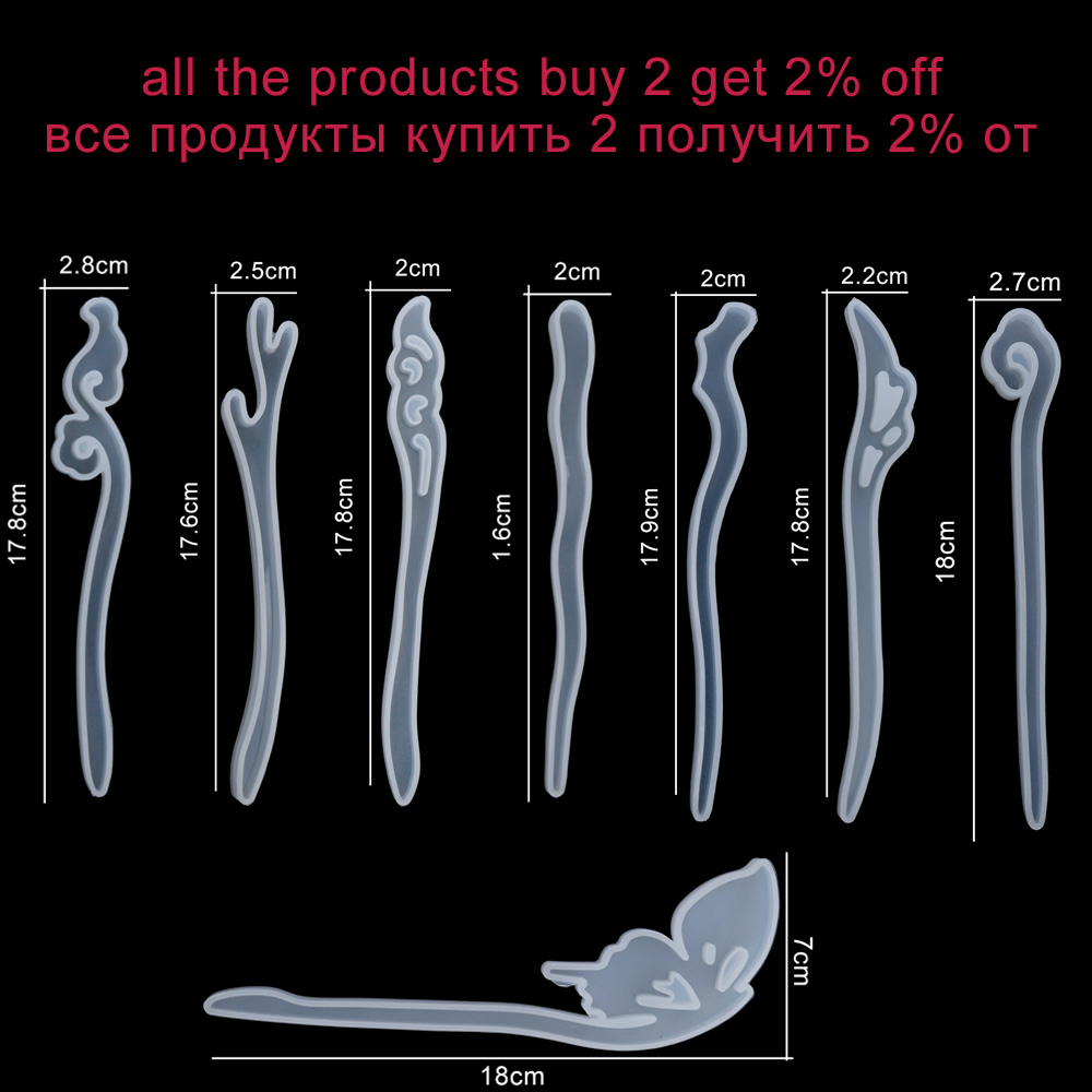 1Pcs Hairpin Hair Stick Silico - đánh giá và giá Jewelry Making Tools List