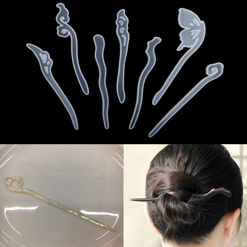 1Pcs Hairpin Hair Stick Silico - đánh giá và giá Jewelry Making Tools List