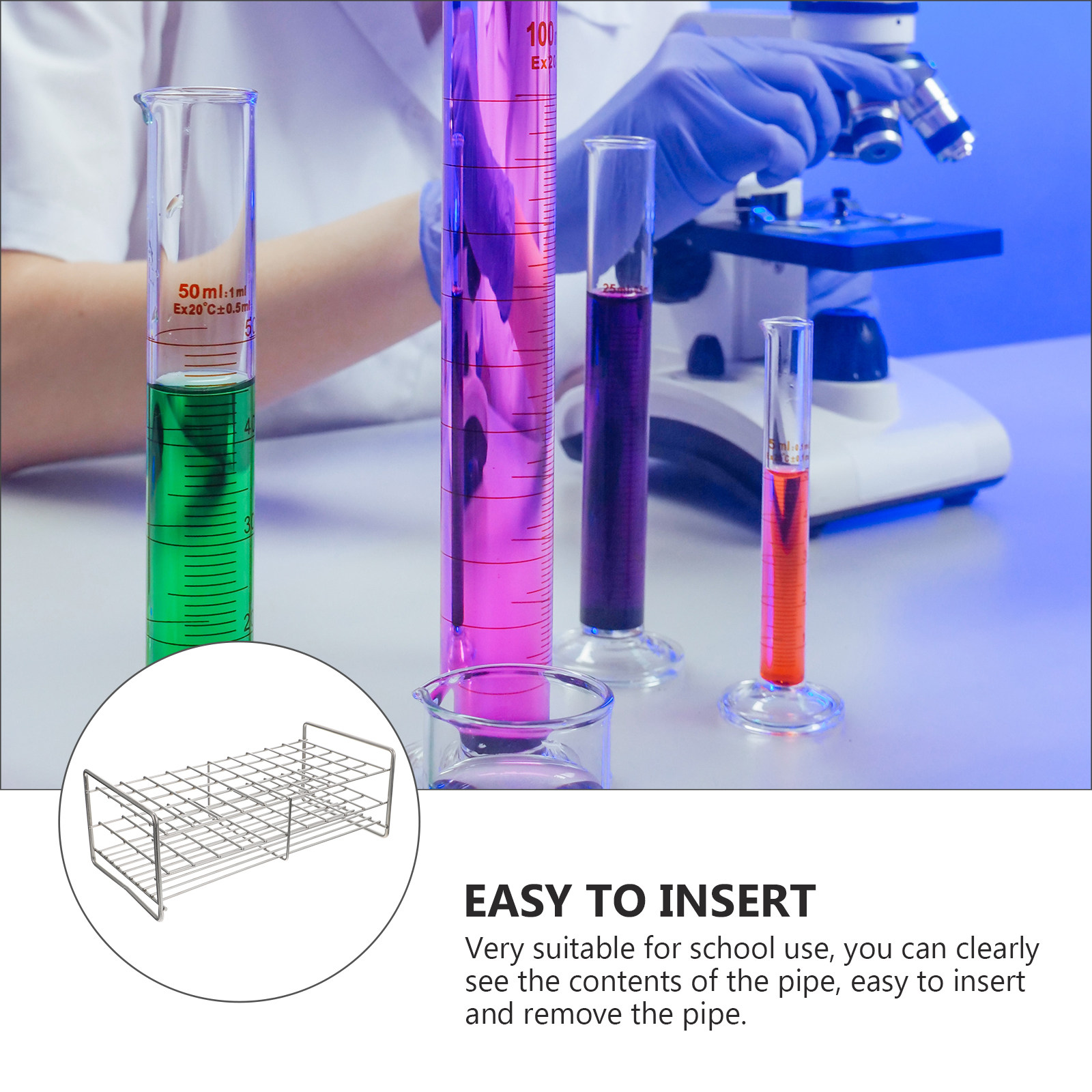 1pc 50 Holes Square Test Tube  - đánh giá và giá Jewelry Making Beads