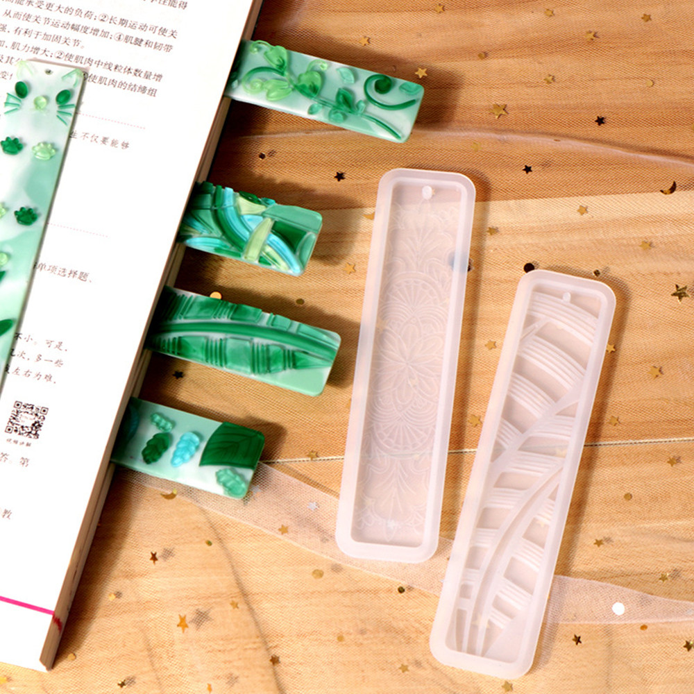 Leaves Bookmark Silicone Mold  - đánh giá và giá Jewelry Making Tools List