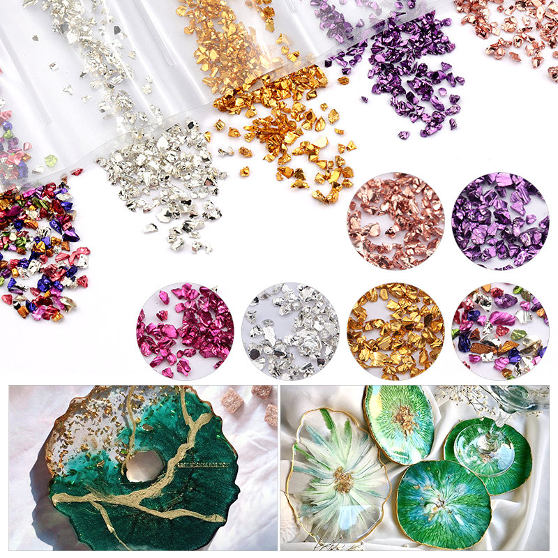 Epoxy Resin Colorful Metallic  - đánh giá và giá Jewelry Making Tools List