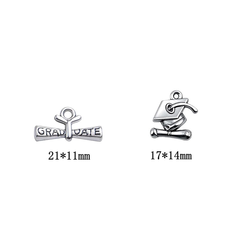 14pcs Mixed Graduation Cap Gra - đánh giá và giá Jewelry Making Diploma