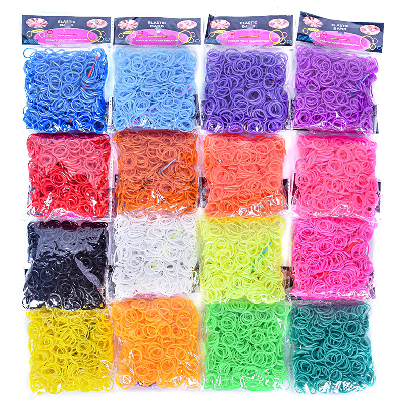 600 pieces Colorful Rubber Ban - đánh giá và giá Jewelry Making Tools List