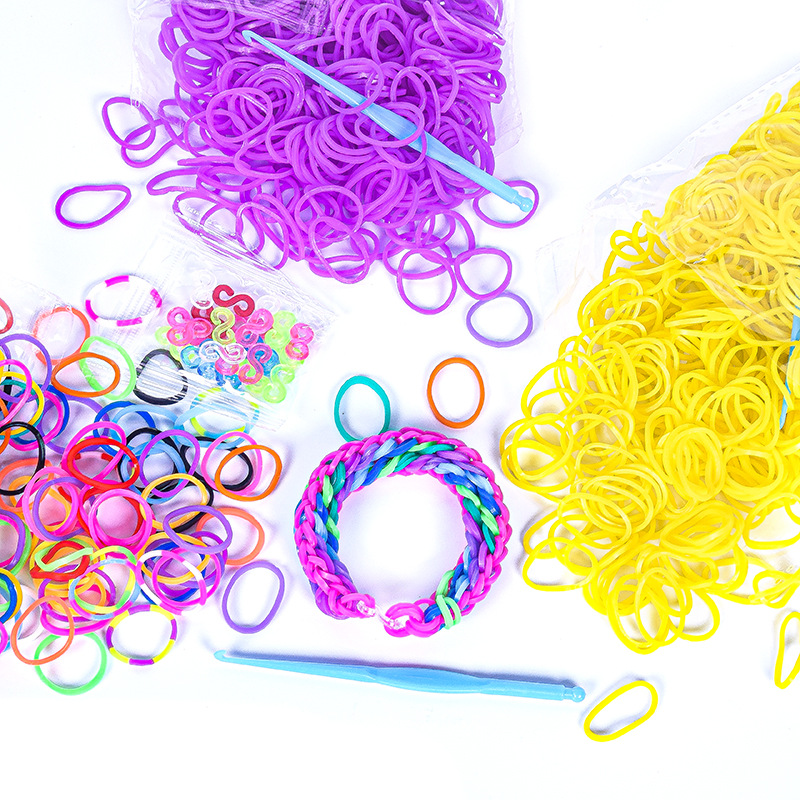600 pieces Colorful Rubber Ban - đánh giá và giá Jewelry Making Tools List
