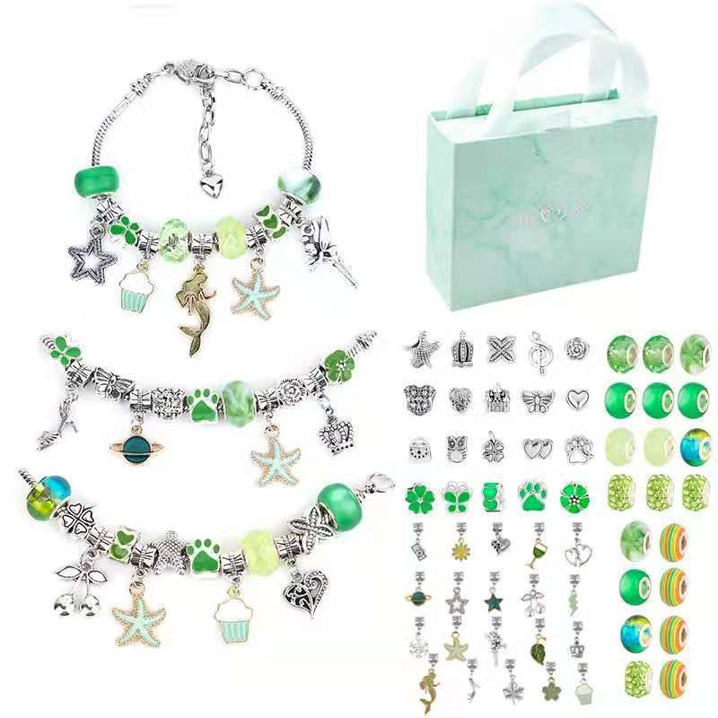 Charm Bracelet Making Kit DIY  - đánh giá và giá Jewelry Making For Teens
