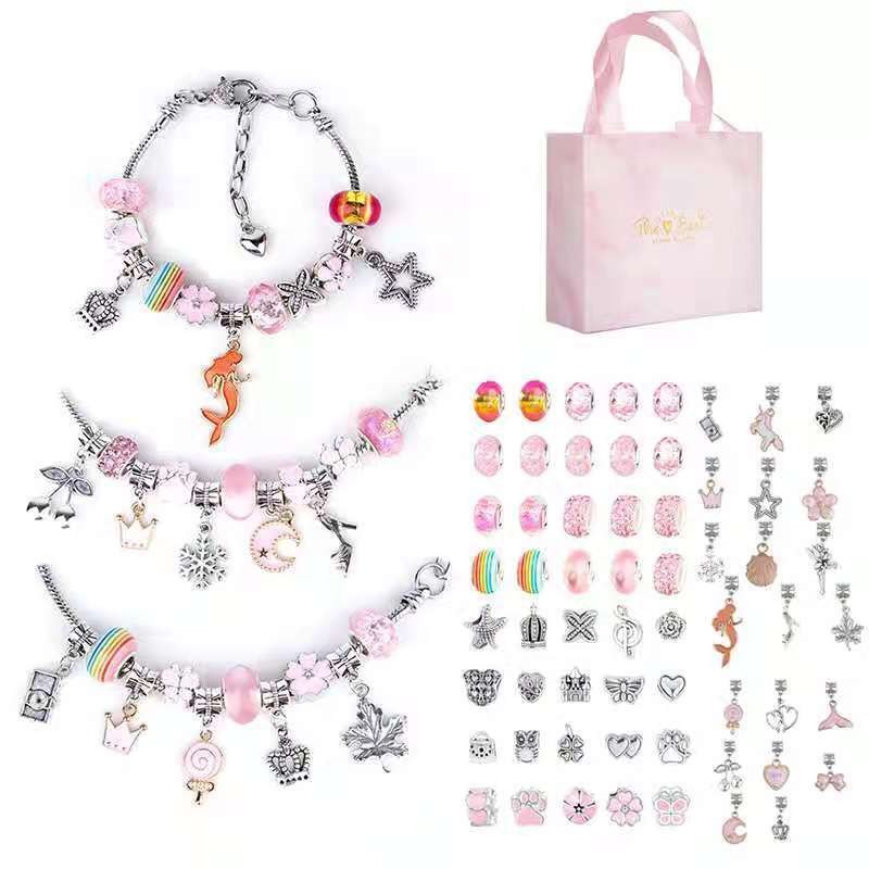 Charm Bracelet Making Kit DIY  - đánh giá và giá Jewelry Making For Teens