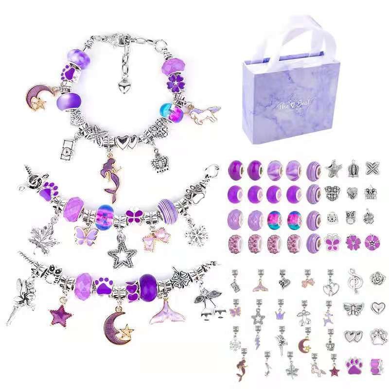 Charm Bracelet Making Kit DIY  - đánh giá và giá Jewelry Making For Teens
