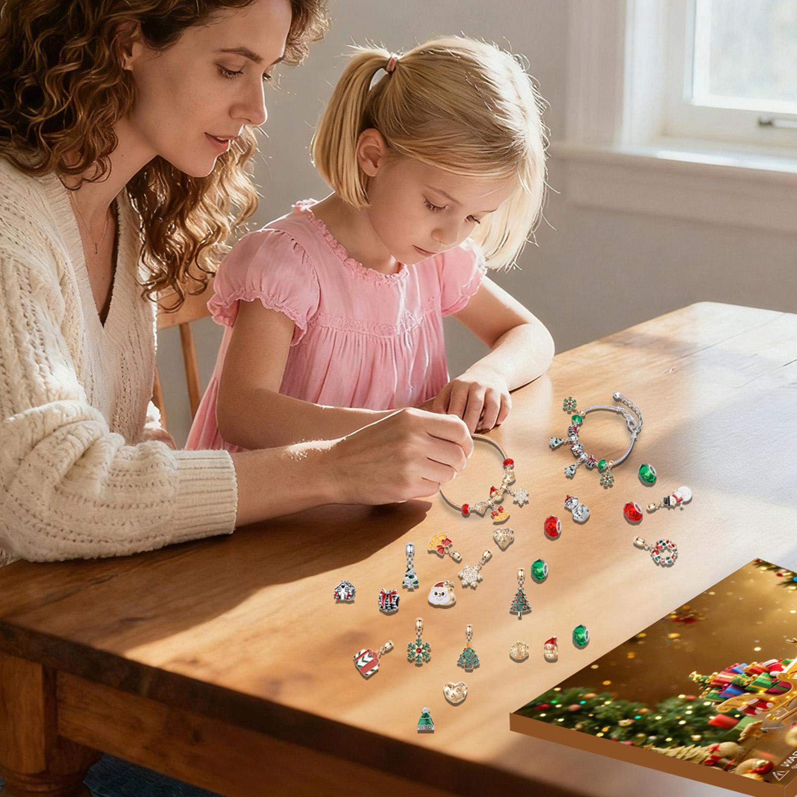 Calendar Advent Bracelet 24-Da - đánh giá và giá Jewelry Making For Teens