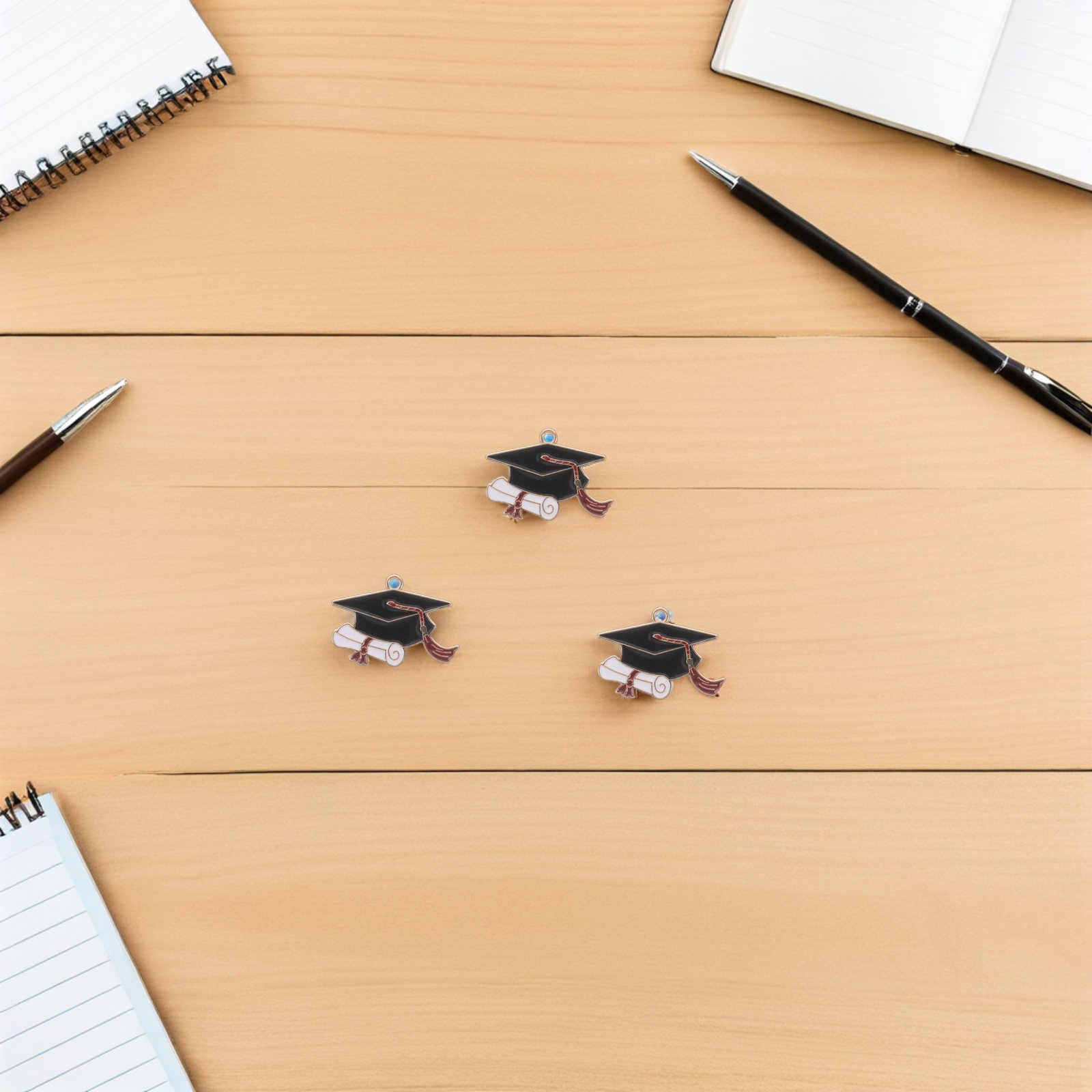 50Pcs Graduation Cap Charms Al - đánh giá và giá Jewelry Making Diploma