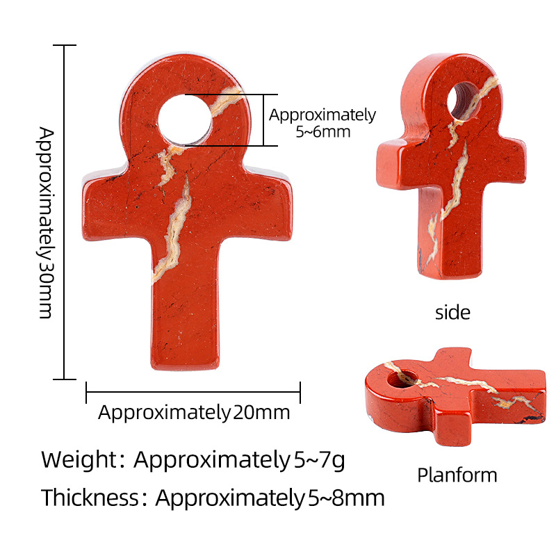 Rose Quartz Ankh Cross Pendant - đánh giá và giá Jewelry Making Michaels