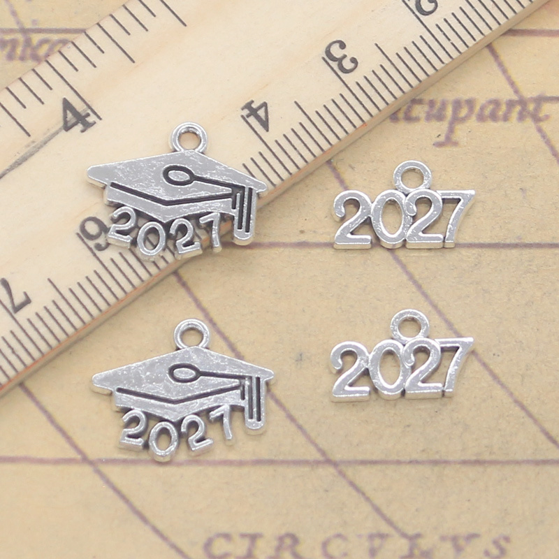30pcs Charms 2027 Graduation C - đánh giá và giá Jewelry Making Diploma