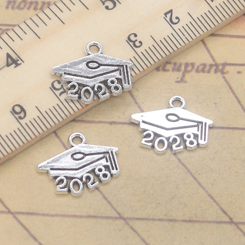 30pcs Charms 2027 Graduation C - đánh giá và giá Jewelry Making Diploma