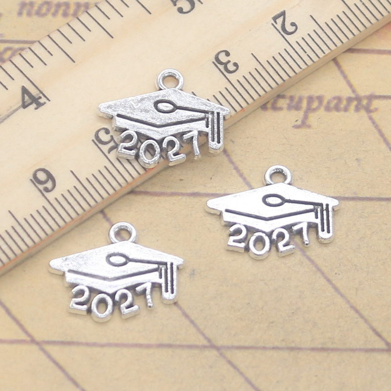 30pcs Charms 2027 Graduation C - đánh giá và giá Jewelry Making Diploma