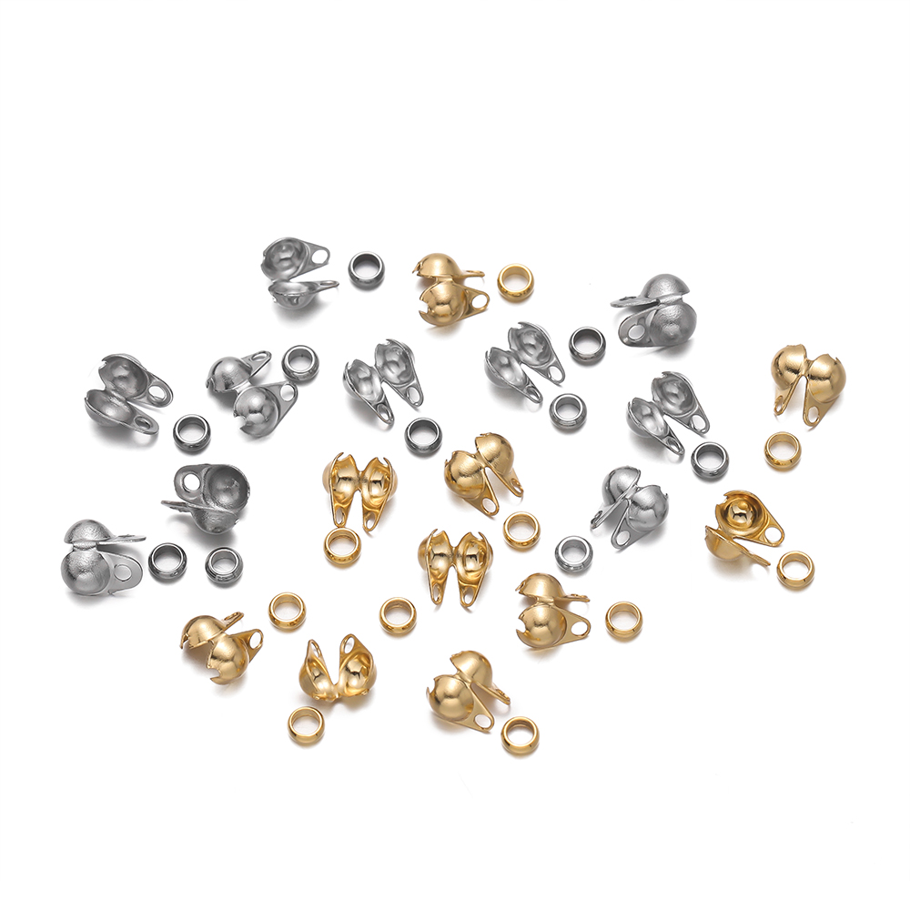 1Set Stainless Steel Crimp Bea - đánh giá và giá Jewelry Making Knots