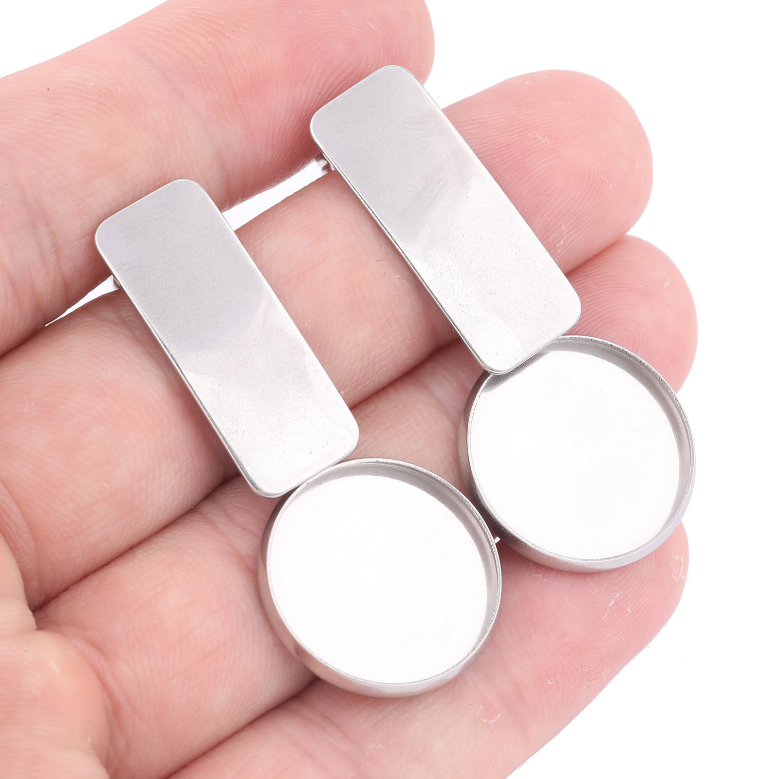 10pcs Stainless Steel Fit 20mm - đánh giá và giá Jewelry Making Soldering Kit