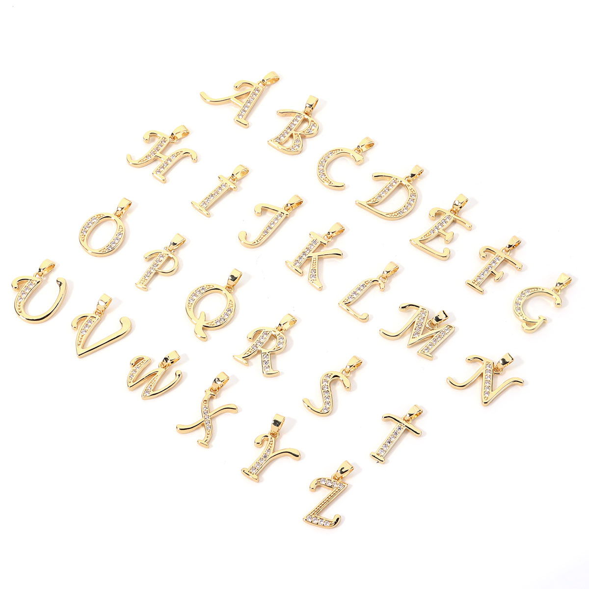 1pc Metal A-Z Alphabet Letter  - đánh giá và giá Making Custom Jewelry