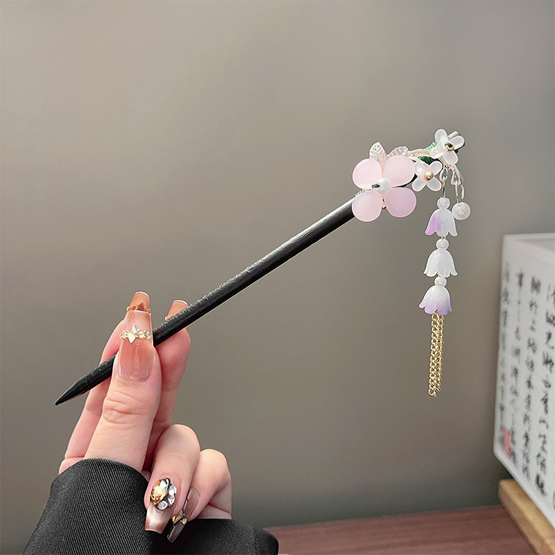 Classic Tassel Hair Stick Blac - đánh giá và giá Jewelry Making With Beads