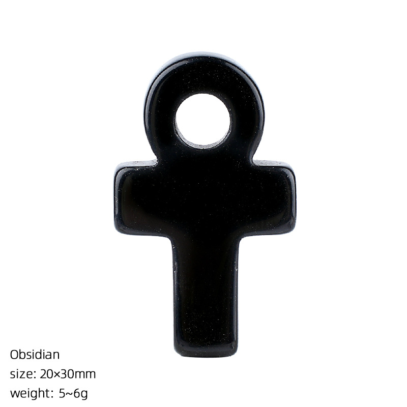 Natural Stone Crystal Ankh Pen - đánh giá và giá Jewelry Making Michaels