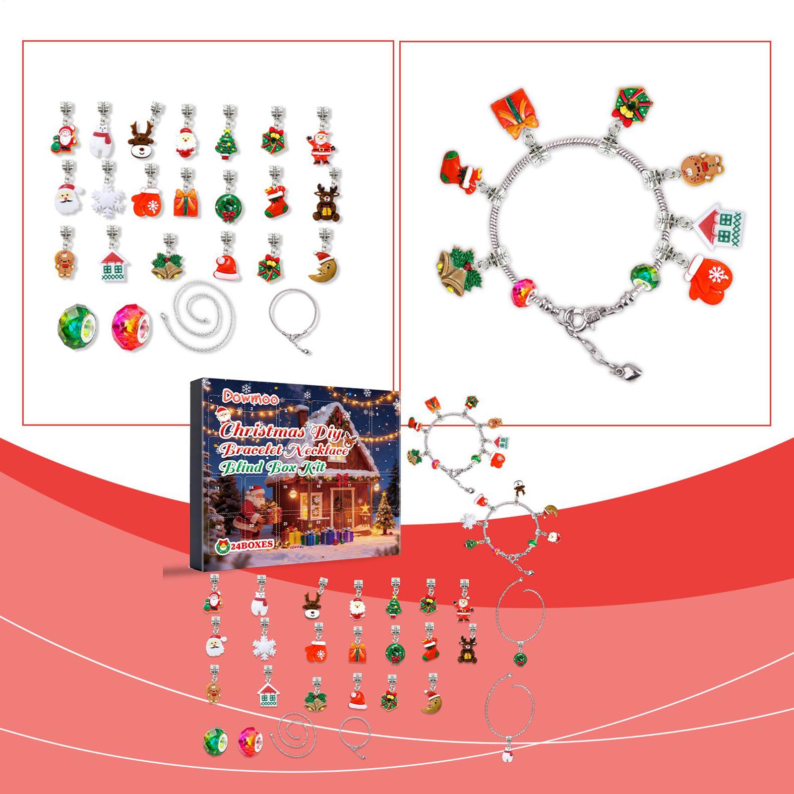 Holiday Countdown Calendar 24  - đánh giá và giá Jewelry Making For Teens