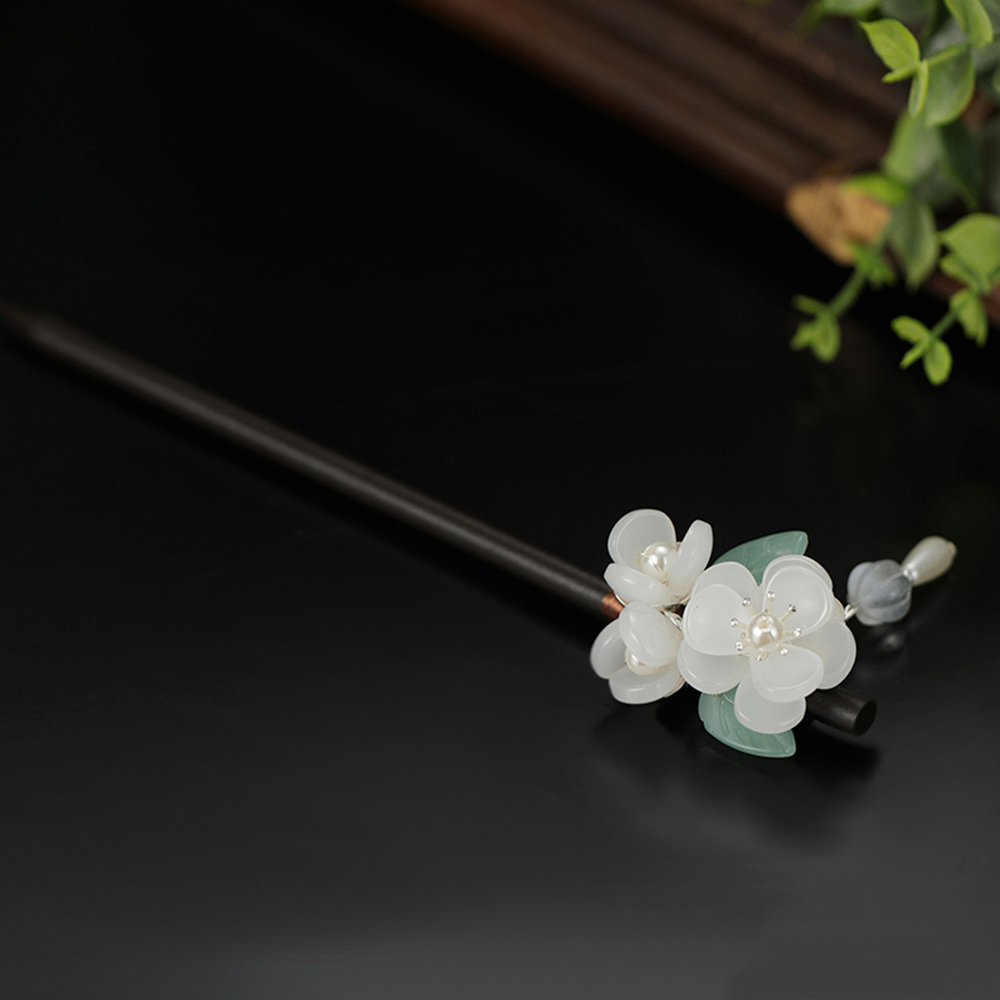 Retro Flower Hairpin With Pear - đánh giá và giá Jewelry Making With Beads